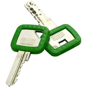 Produktbild für Schlüsselkappen Rema eckig, 10 Stück