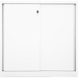 Produktbild für Schiebetürenschrank Bisley Eco SD12112S696, abschließbar