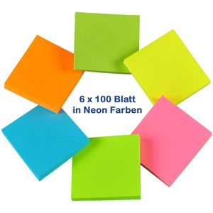 Produktbild für Haftnotizen AdPads 595589221908, neon