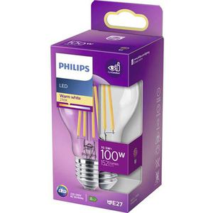 Produktbild für LED-Lampe Philips Filament, E27