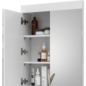 Produktbild für Spiegelschrank Vicco Luna, weiß