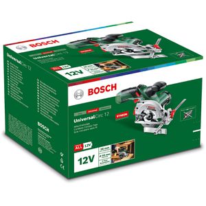 Produktbild für Handkreissäge Bosch UniversalCirc 12, Akku