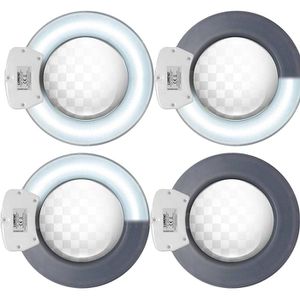 Produktbild für Lupenleuchte Lumeno 8243 Pro, 177 mm Glaslinse, LED