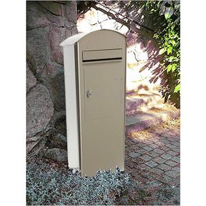 Produktbild für Briefkasten SafePost 70590 ScanPro 70-5 silber, aus Edelstahl