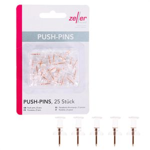 Produktbild für Pinnadeln Zeller 11232, Kopf aus Kunststoff
