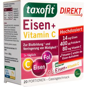 Produktbild für Eisen Doppelherz DIREKT, 20 Portionen Granulat
