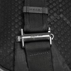 Produktbild für Umhängetasche Pacsafe Vibe 325, aus recyceltem PET, schwarz