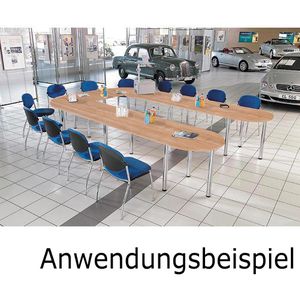 Produktbild für Tischplatte Hammerbacher KP08