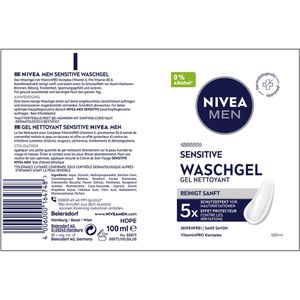 Produktbild für Waschgel Nivea Men Sensitive, beruhigend