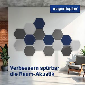 Produktbild für Akustikplatte Magnetoplan ecoAware, 1010014, für Wand