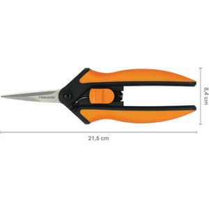 Produktbild für Gartenschere Fiskars Solid Micro-Tip SP130, 1051600, Bypass