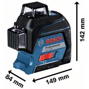 Produktbild für Kreuzlinienlaser Bosch 0601063S00, GLL 3-80, 3 x 360°