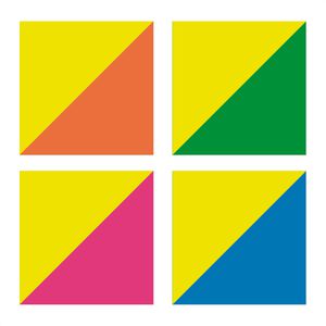 Produktbild für Textmarker Pentel TwinChecker, 4 Stück