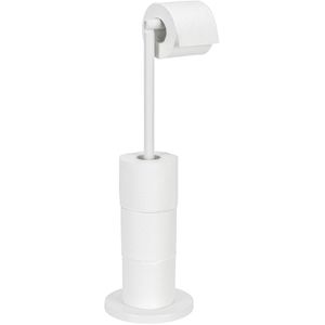 Produktbild für Toilettenpapierhalter Wenko 2in1 Stand, weiß