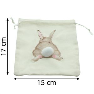 Produktbild für Geschenktüte Frank-Flechtwaren 770448, Hoppelhase