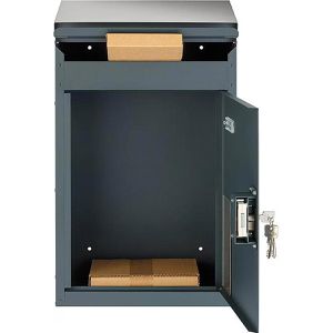 Produktbild für Briefkasten SafePost ScanPro 854PZ, anthrazit, aus Stahl