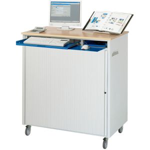 Produktbild für Computerschrank Rau adlatus Modell 2650, lichtgrau