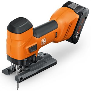 Produktbild für Stichsäge Fein F-IRON Jig 26AS Set, Akku-Pendelhub