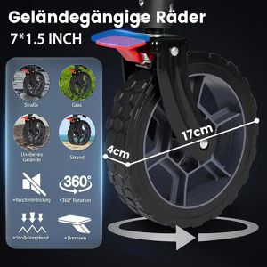 Produktbild für Bollerwagen Sekey XXL FW201, faltbar
