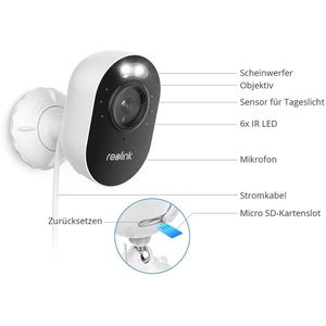 Produktbild für Überwachungskamera Reolink Lumus Series E430 außen