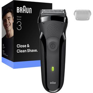 Elektrorasierer Braun Series 3 Close & Clean, 300s, grau