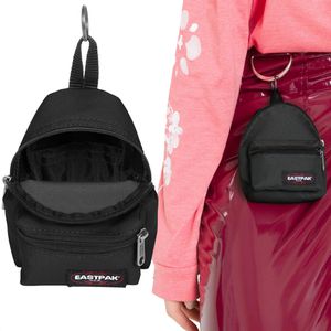 Portemonnaie Eastpak Mini Padded Black, schwarz, aus Nylon