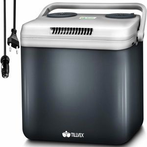 Produktbild für Kühlbox tillvex TVKB32-01, grau, 32 Liter