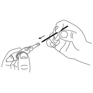 Produktbild für Druckbleistiftminen Pelikan griffix B1R, 960476