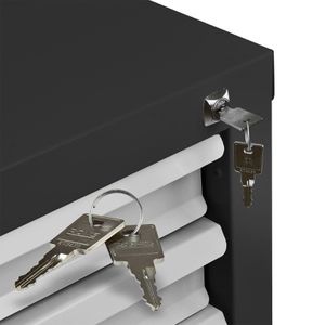 Produktbild für Schubladenschrank ADB 24802, aus Metall