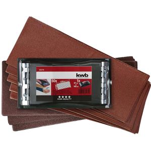 Handschleifer kwb 485170 Set, 51-teilig