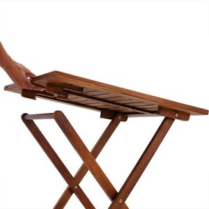 Produktbild für Bistrotisch CASARIA 101168, akazie, wetterfest, eckig,3-teilig