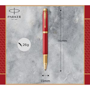 Produktbild für Tintenroller Parker IM Premium Red G.C.