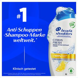 Produktbild für Shampoo Head&amp;Shoulders Citrus Fresh Anti-Schuppen