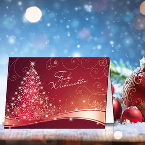 Produktbild für Weihnachtskarte Sigel DS019, Christmas Swing