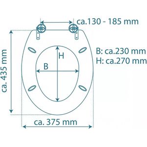 Produktbild für WC-Sitz Schütte Light Wood 80192, oval, aus Holz