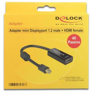 Produktbild für Displayport-Adapter DeLock 62613 HDMI, Mini-DP