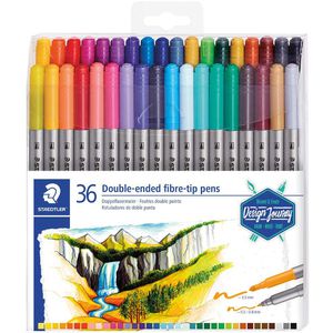 Filzstifte Staedtler 3200 TB36, Design Journey