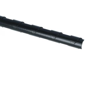 Produktbild für Plastikbinderücken Peach PB406-02, schwarz, für A4
