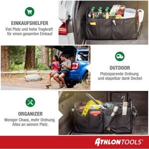 Produktbild für Auto-Organizer ATHLON-TOOLS C2701, für Kofferraum