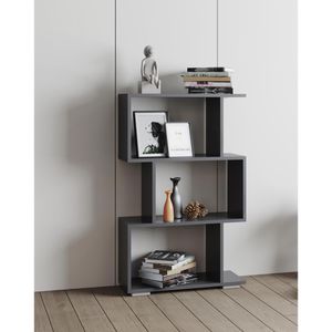 Produktbild für Bücherregal VCM Palusa M, 919019, anthrazit