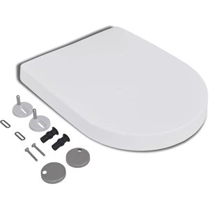 Produktbild für WC-Sitz vidaXL 141765, D-Form, aus Kunststoff