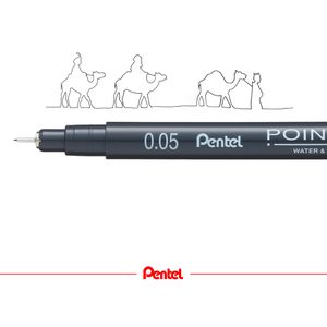 Produktbild für Fineliner Pentel Pointliner, S20P-05A