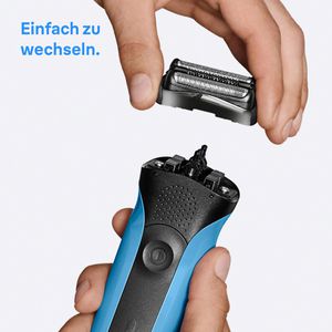 Produktbild für Scherkopf Braun 21B Ersatzscherteil, schwarz