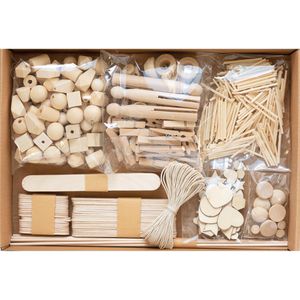Produktbild für Bastelset Folia 938 Kreativ Box Wood