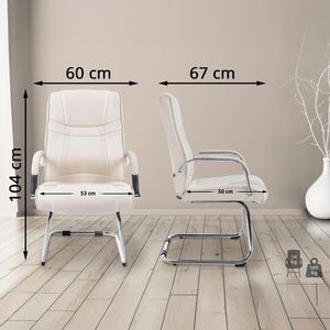 Produktbild für Besucherstuhl CLP Attila, 181290104