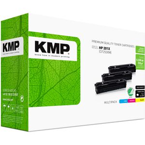 Produktbild für Toner KMP H-T215VX für HP 201X Multipack