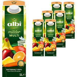 Saft albi milder Multivitamin, ohne Zuckerzusatz