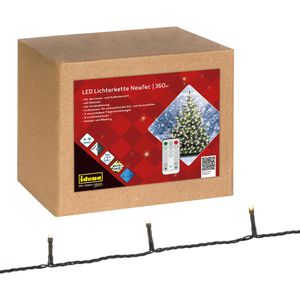 Lichterkette Idena 31339, NewTec, 360 LED, innen + außen