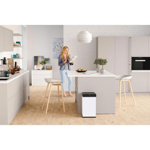 Produktbild für Mülleimer Hailo Big-Box Swing L, weiß