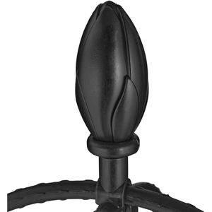 Produktbild für Rankgitter Relaxdays 10042636, schwarz, freistehend